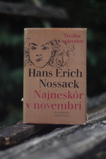 Najneskôr v novembri Hans Erich Nossack