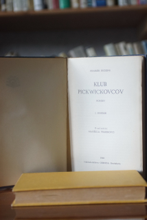 Klub Pickwickovcov I Charles Dickens